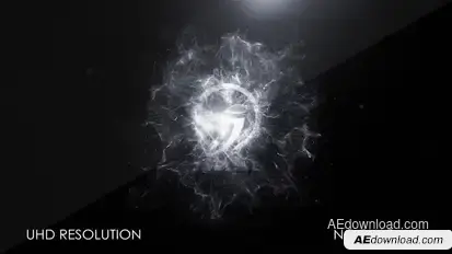 Particle Explosion Intro Logo Stings template preview