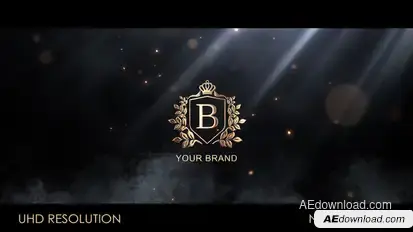 Particle Flow Logo Reveal Logo Stings template preview