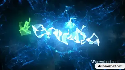 Particle Logo Reveal Openers template preview