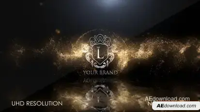 Particle Logo Reveal Openers template preview