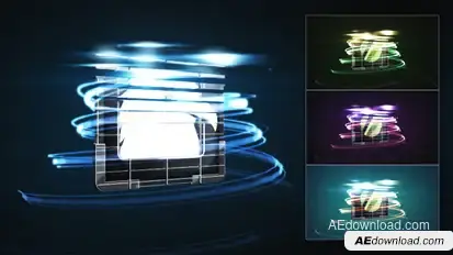 Particle Surge Logo Reveal Logo Stings template preview