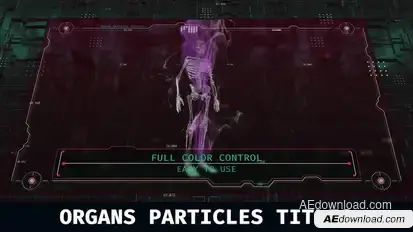 Particles Organs Titles Titles template preview
