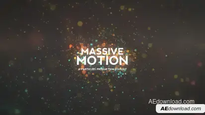 Particles Overlays broadcast-packages template preview