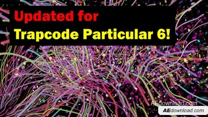 Particular Confetti Updated Elements template preview