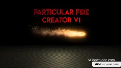 Particular Fire Creator Elements template preview