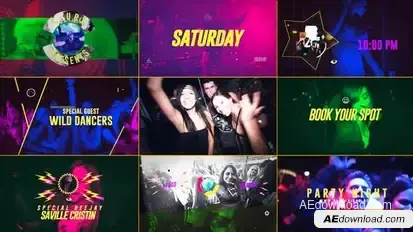 Party Dance Opener Openers template preview