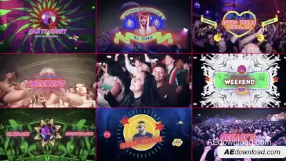 Party Night Openers template preview
