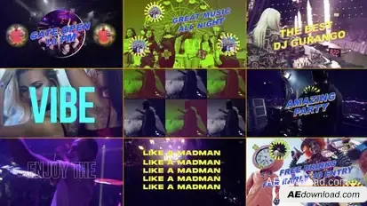 Party Night Opener Openers template preview