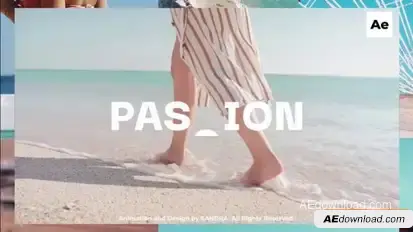 Passion Opener Slideshow Openers template preview