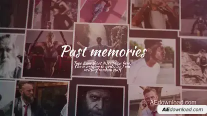 Past Memories Openers template preview