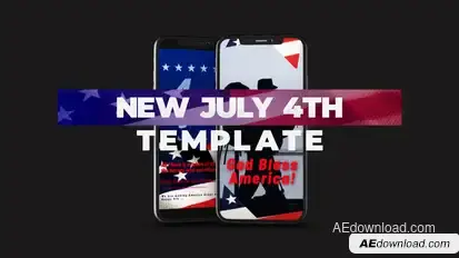 Patriot Day 4th of July Independence Day Template Openers template preview