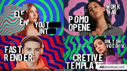 Patterns Effect Opener Openers template preview