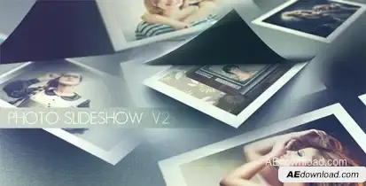 Peeling Slideshow Openers template preview