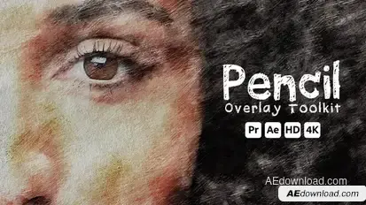 Pencil Overlay Toolkit Elements template preview