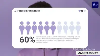 People Charts Infographics Infographics template preview