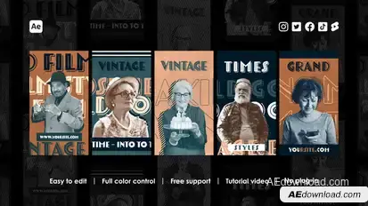 People Instagram Stories Product Promo template preview