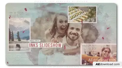 Perfect Inks Memories Slideshow Openers template preview
