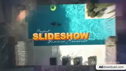 Perfect Summer Memories Slideshow Openers template preview