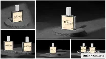 Perfume Mockup Product Promo template preview
