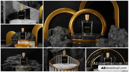 Perfume Mockup Product Promo template preview