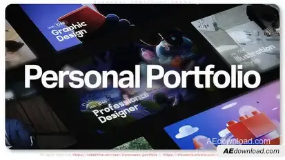 Personal Portfolio Promo Openers template preview