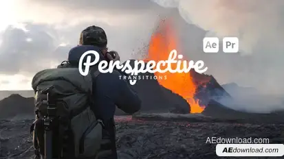 Perspective Transitions Elements template preview