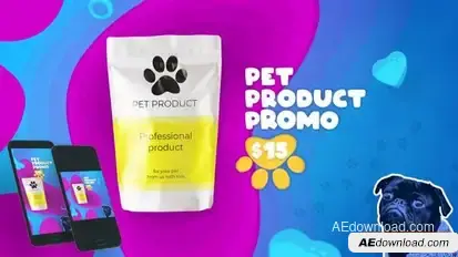 Pet Products Promo Openers template preview
