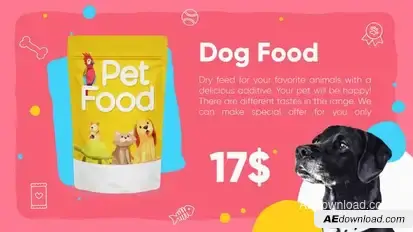Pet Products Promo Product Promo template preview