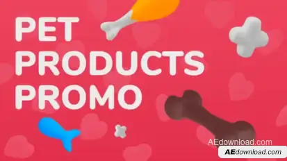 Pet Products Promo Product Promo template preview