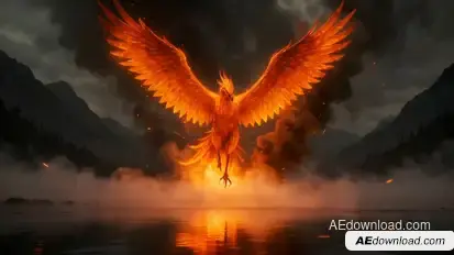 Phoenix Logo Reveal Logo Stings template preview