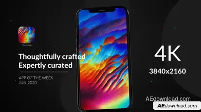 Phone 11 Pro App Presentation 4K Mockup Product Promo template preview