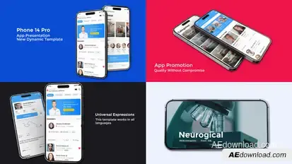 Phone 14 Pro | App Presentation Product Promo template preview