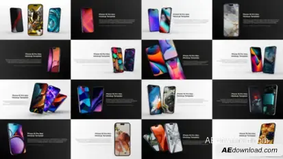 Phone 16 Pro Mockup Product Promo template preview