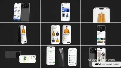 Phone 17 Mockup promo Product Promo template preview