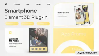 Phone Android Promo Mockup Product Promo template preview