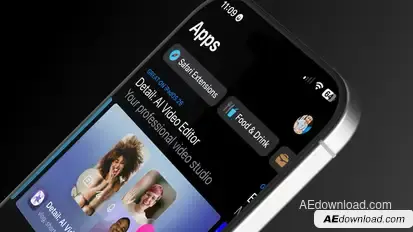 Phone App Presentation Mockup Product Promo template preview