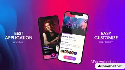 Phone App Promo 2 Product Promo template preview