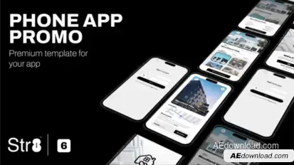 Phone App Promo Product Promo template preview