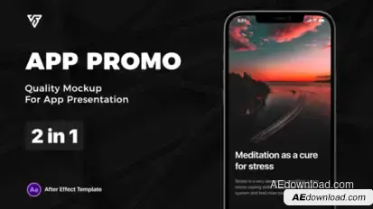 Phone App Promo | A15 Product Promo template preview