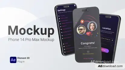 Phone App Promo Commercial Product Promo template preview