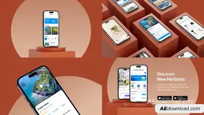 Phone Fast App Promo Product Promo template preview