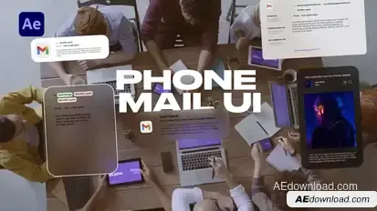 Phone Mail UI Titles template preview