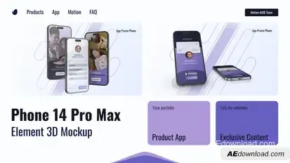 Phone Mockup Product Promo template preview