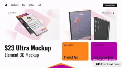 Phone Mockup Product Promo template preview