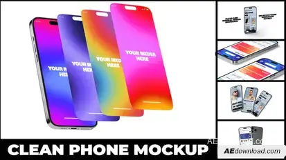 Phone Mockup | Mobile App promo! Product Promo template preview