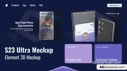 Phone Mockups Product Promo template preview