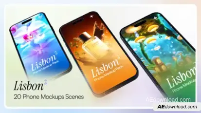 Phone Mockups Product Promo template preview