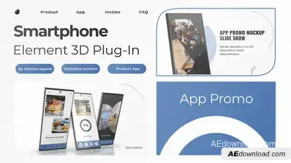 Phone Promo Mockup Product Promo template preview