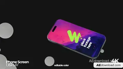 Phone Screen Mockup Product Promo template preview