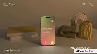 Phone Screen Mockup Product Promo template preview